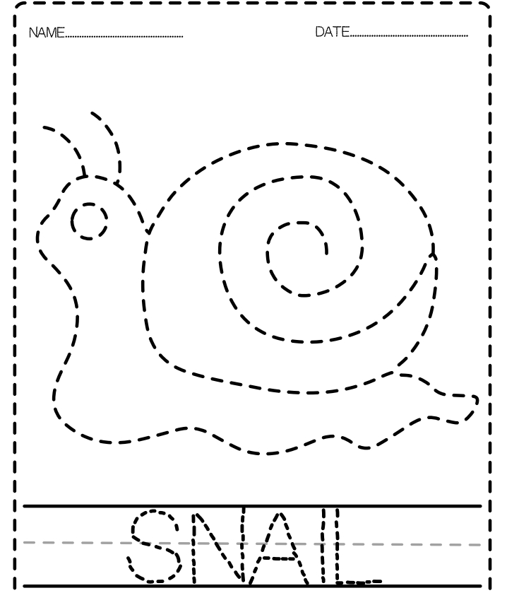 Animals Tracing Book pdf